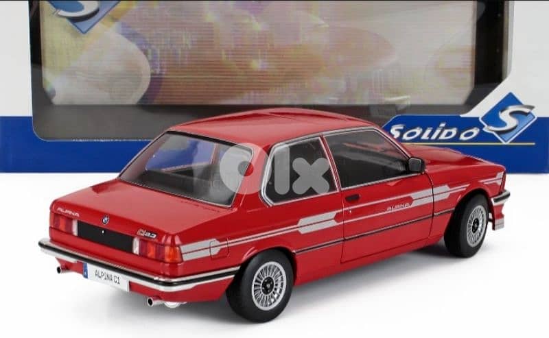 BMW (E21)  Alpina 1980 diecast car model 1;18 4