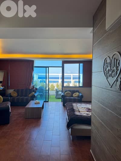 FULLY FURNISHED CHALET FOR SALE IN HALAT PRIME WITH SEA VIEW, (JB-398)