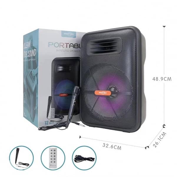 GreetTime GTS-1876  BT 5.0 / USB / TF / FM  TWS / 1800mAh 4