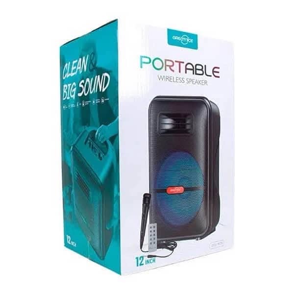 GreetTime GTS-1876  BT 5.0 / USB / TF / FM  TWS / 1800mAh 10
