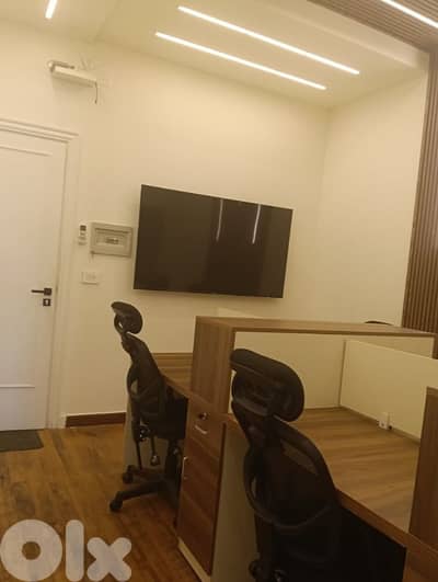 Prime Location I Furnished 55 SQM Office in Downtown/ Saifi