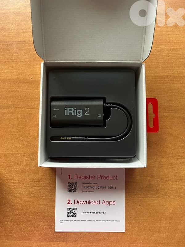 IK Multimedia iRig 2 – Like New – For Sale 1