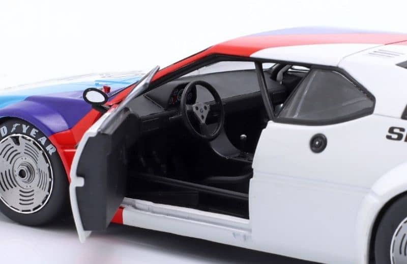 BMW M1 (James Hunt) Pro Car 1979 diecast car model 1;18 9