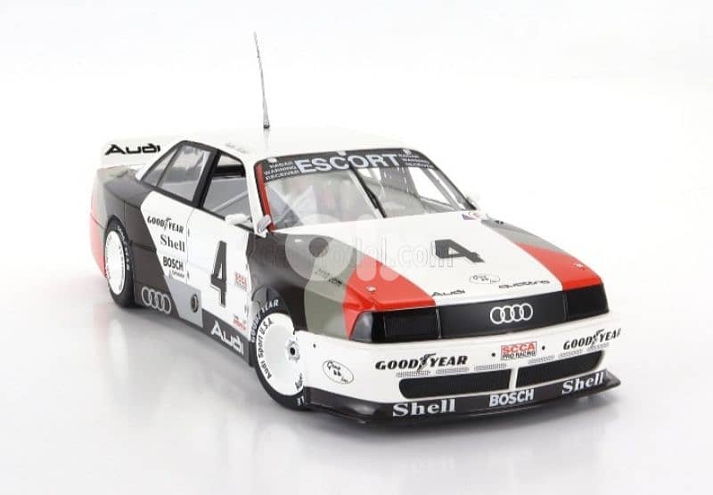 Audi 200 Quattro (Trans-Am 1988) diecast car model 1;18 3