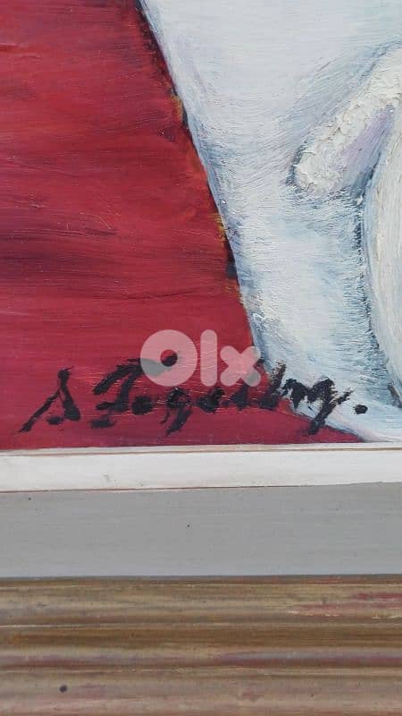 لوحة رسم زيتي اوروبية 8