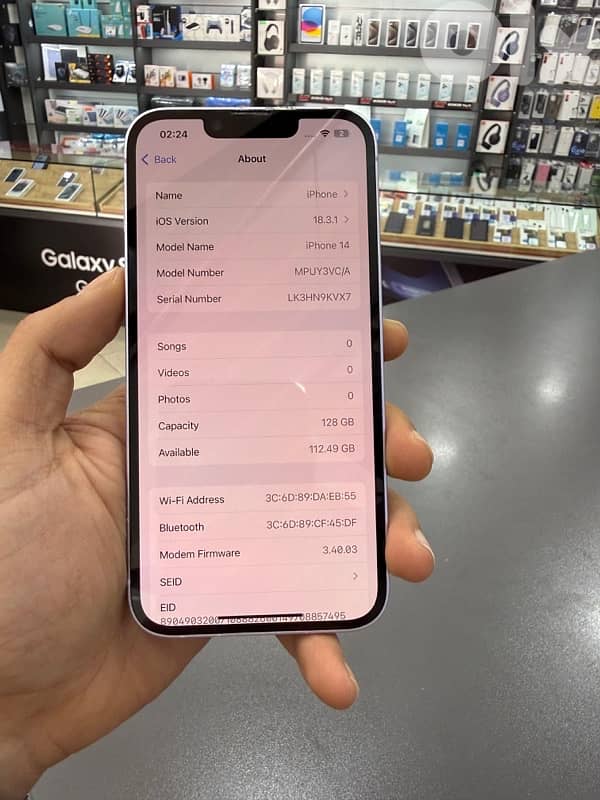 IPHONE 14 128GB USED 1