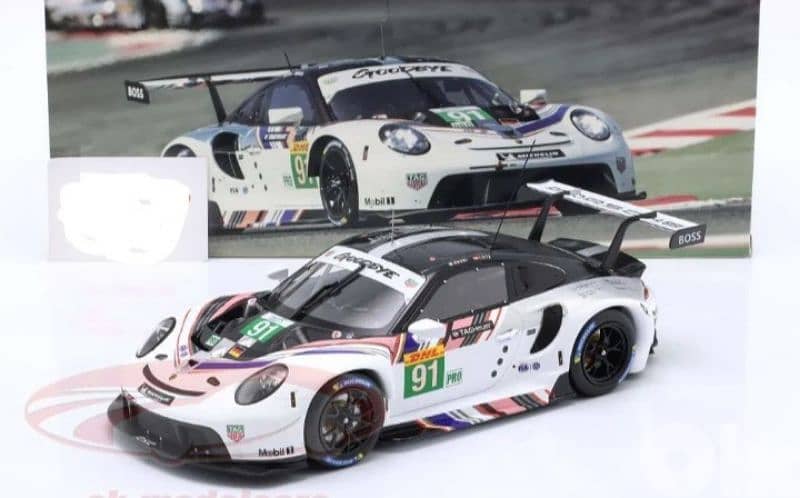 Porsche 911 RSR-19 (WEC 2022) diecast car model 1;18 0