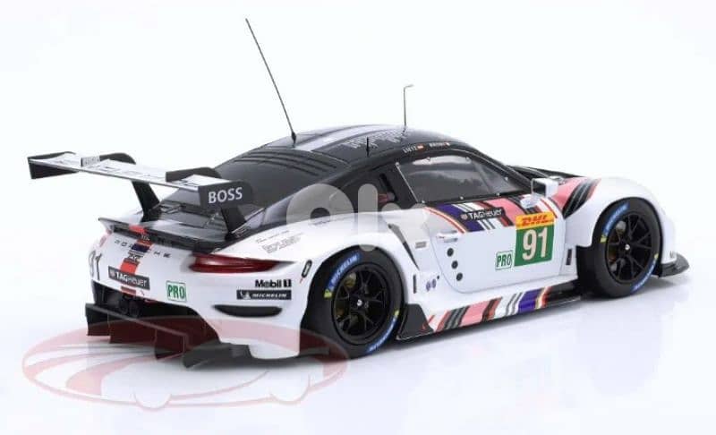 Porsche 911 RSR-19 (WEC 2022) diecast car model 1;18 3