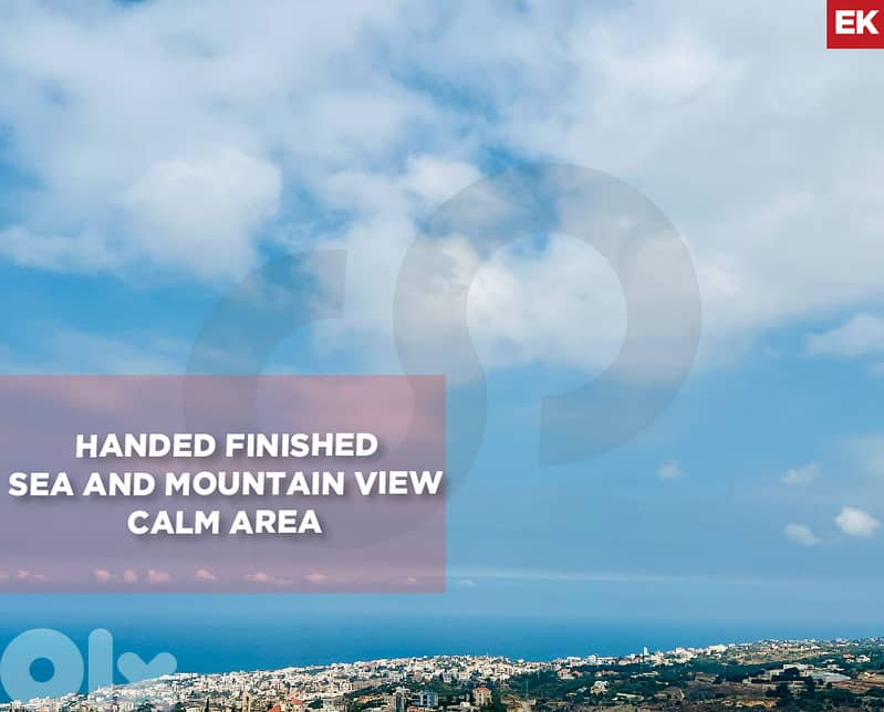 calm area,stunning sea and mountain views, jbeil, hboub REF#EK128867 0
