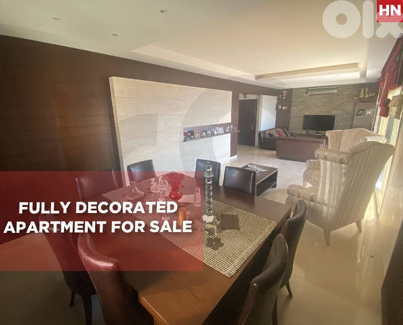 High-End 200sqm Apartment in Sahel Alma, full sea view REF#HN128871 0