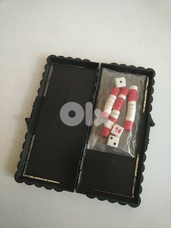 Old mini backgammon - Not Negotiable 0