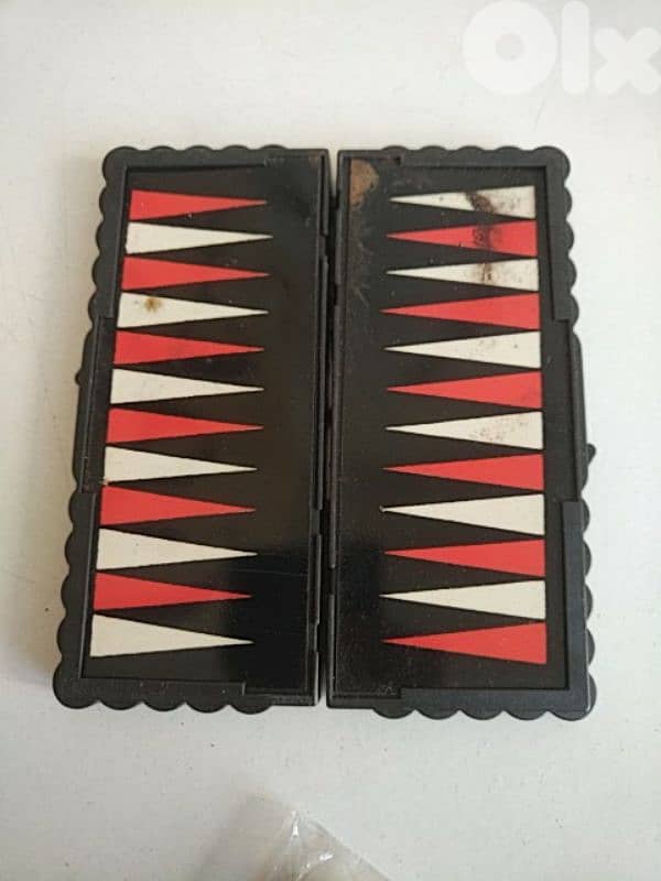 Old mini backgammon - Not Negotiable 2