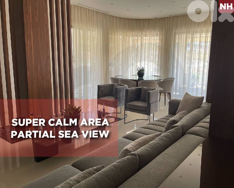 Super Calm area - Partial Sea view- Manara, Beirut REF#NH128873 0
