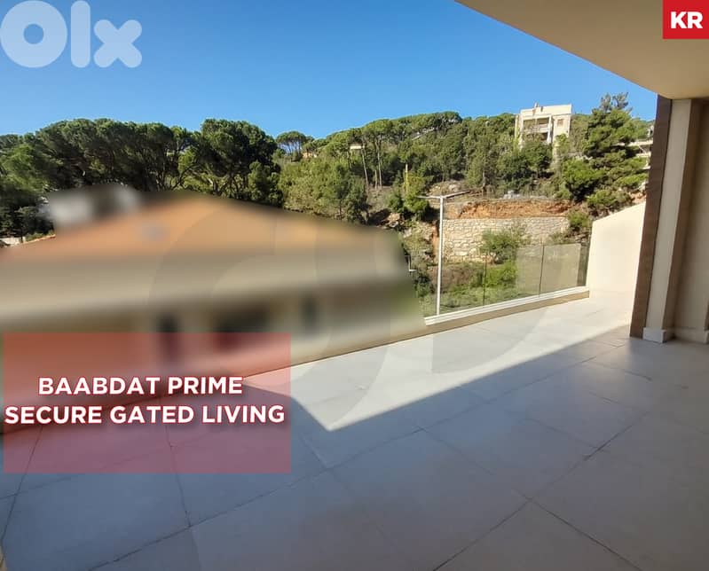 Luxury Apartment with Terrace in PRIME BAABDAT ! REF#KR128877 ! 0