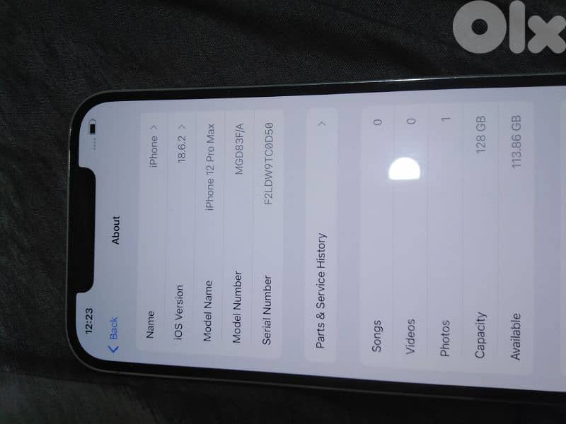 iphone 12 pro max 128gb في كم جرح بالشاشة مش مأثرين 2