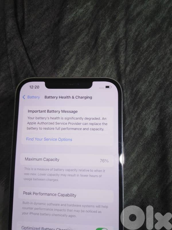iphone 12 pro max 128gb في كم جرح بالشاشة مش مأثرين 6