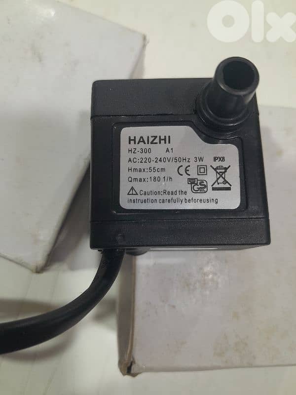 طرنبة هواء للاوكواريوم مع ضوء 1