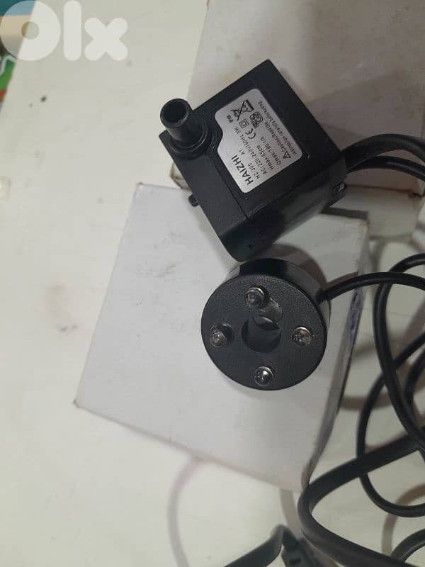 طرنبة هواء للاوكواريوم مع ضوء 2