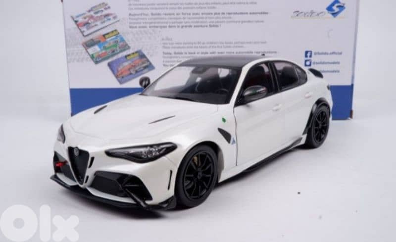 Alfa Romeo Giulia GTA 2022 diecast car model 1;18 0