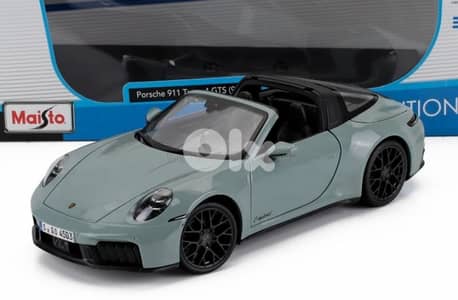 Porsche 911 (992-2) Targa 4 GTS 2025 diecast car model 1;18