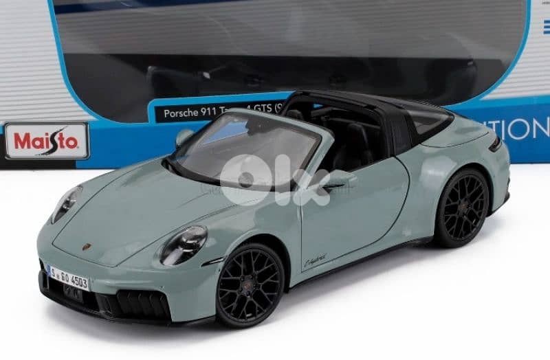 Porsche 911 (992-2) Targa 4 GTS 2025 diecast car model 1;18 0