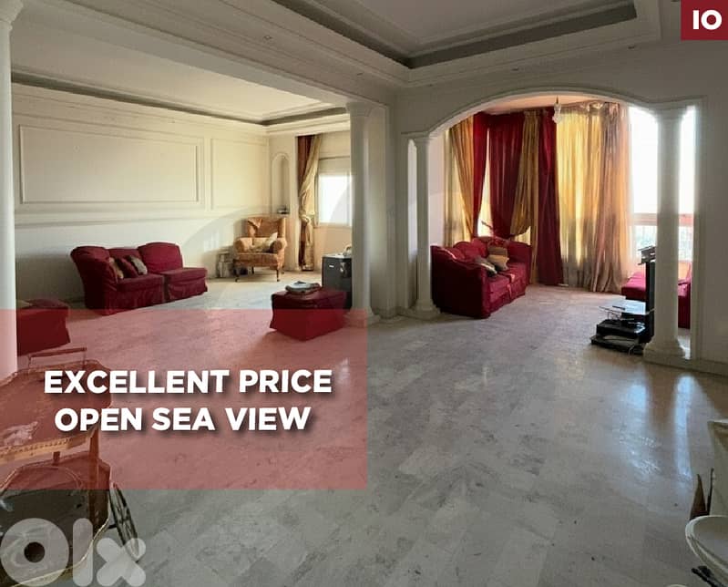 Excellent price / open sea view / mansourieh  REF#IO128889 0