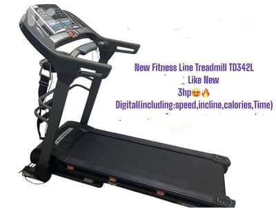 sportop fitness treadmill 2,75 hp full options