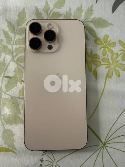 Iphone 16 pro max 256 GB desert