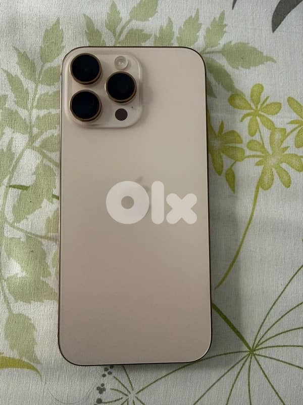 Iphone 16 pro max 256 GB desert 0