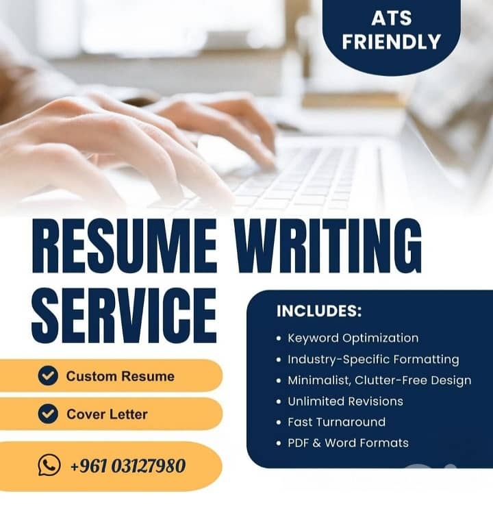 Professional ATS-Friendly CV Writing + Cover Letter 0