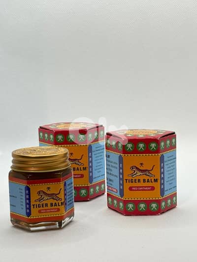 Tiger Balm Red for strong relief of muscle pain & back pain