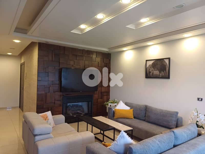AMAZING APARTMENT FOR SALE IN MANSOURIEH PRIME WITH TERRACE, (MA-454) 0