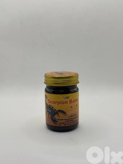 Scorpion Balm for deep muscle pain, back pain & joint relief