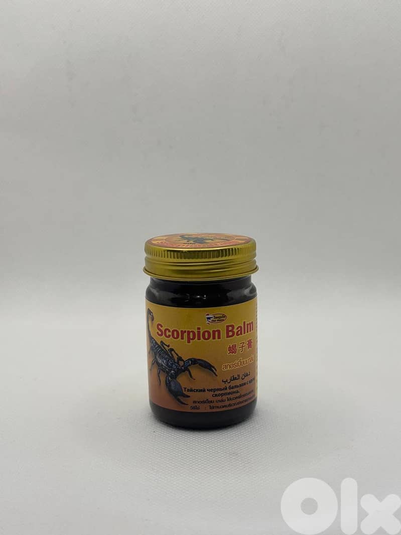 Scorpion Balm for deep muscle pain, back pain & joint relief 0