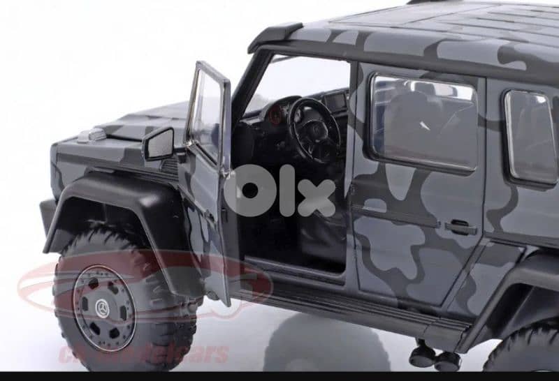 Mercedes AMG 6×6 diecast car model 1;24 3