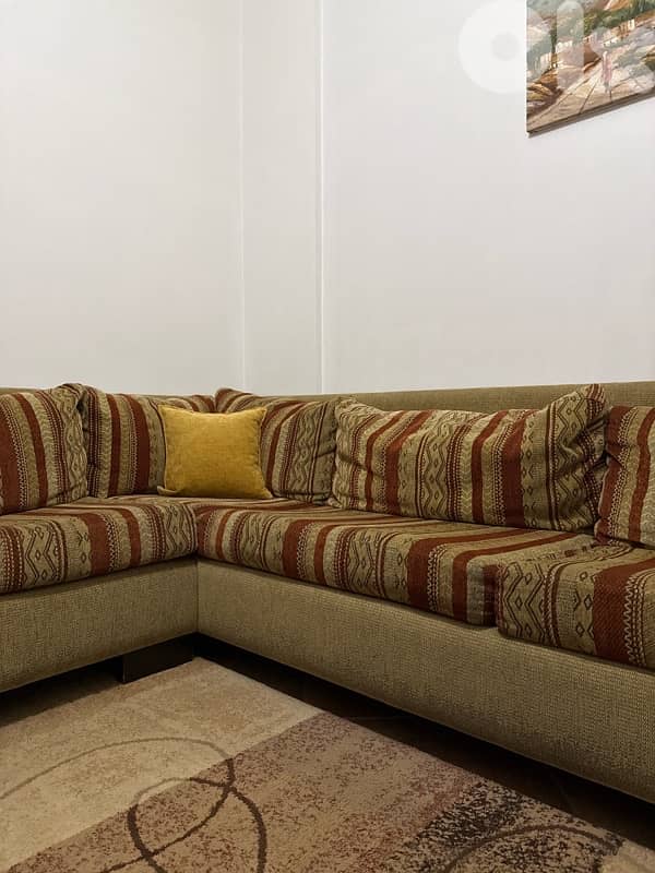 L shaped Sofa for sale 1