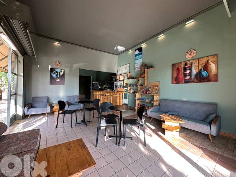 Coffee Shop For Rent | Amchit | محل للإيجار | جبيل | REF:RGKR416 0