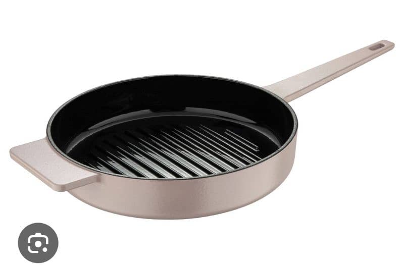 masterpro cast iron grill pan 0