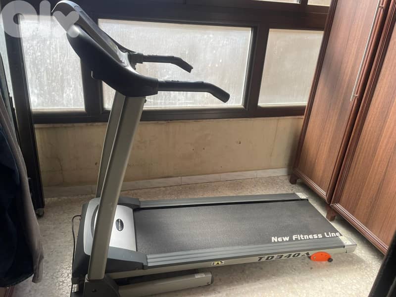 TD340A Foldable Treadmill – Home Gym – Cardio – Fully Working 3