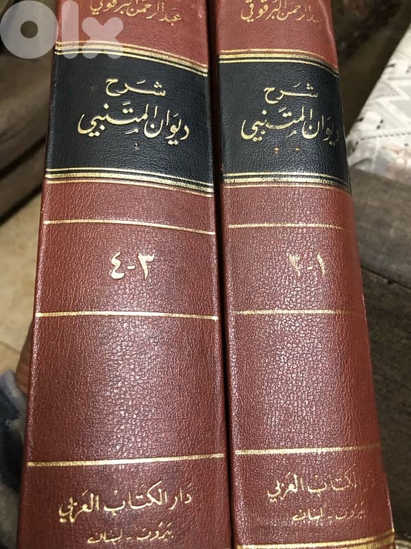 شرح ديوان المتنبي ل البرقوقي 0