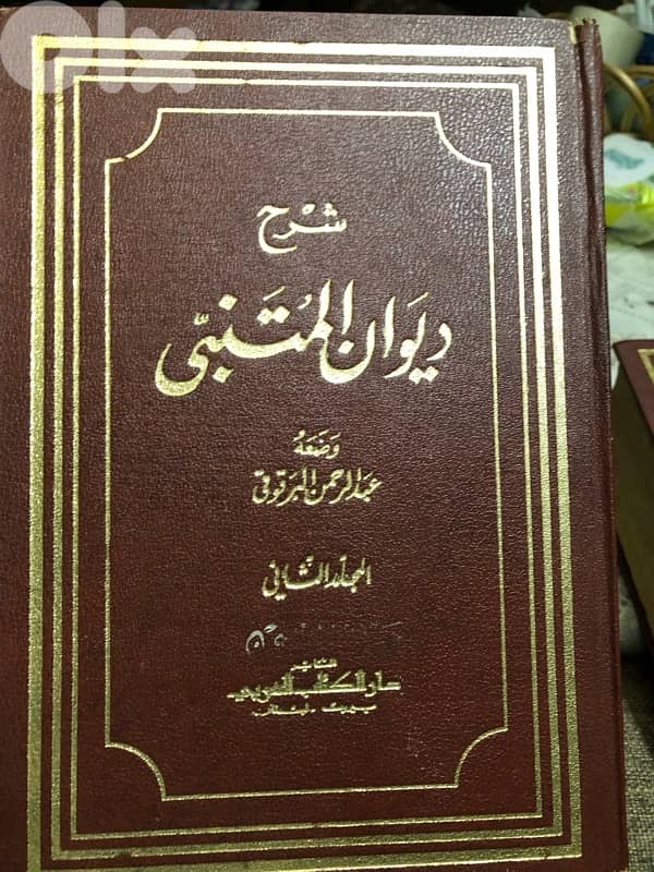 شرح ديوان المتنبي ل البرقوقي 2