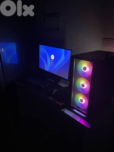 Full setup Gaming pc+msi 200hz monitor