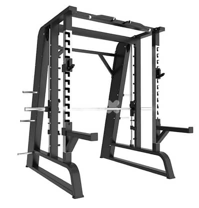 Smith Machine + Power Rack (Stainless) 2 in 1