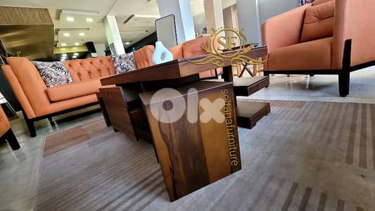 طاولة نص جارور