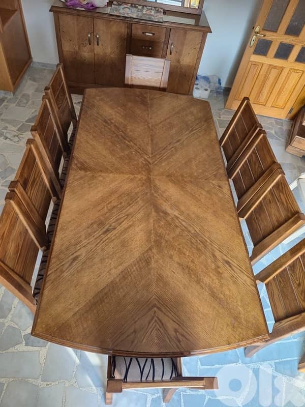 full dining room غرفة سفرة كاملة 2