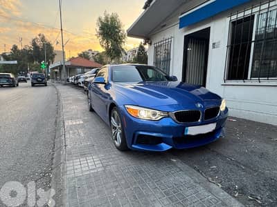 BMW 435 Blue Color