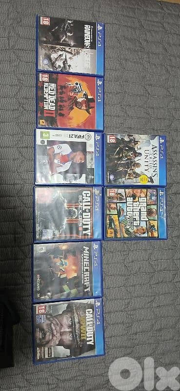 for 200$ السعر غير قابل للتوافضps4 500gb used بعدا جديدة مع مسكتين 3