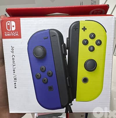 Nintendo Joy-con neon blue/neon yellow