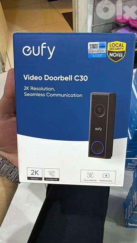 Eufy Video Doorbell c30 0