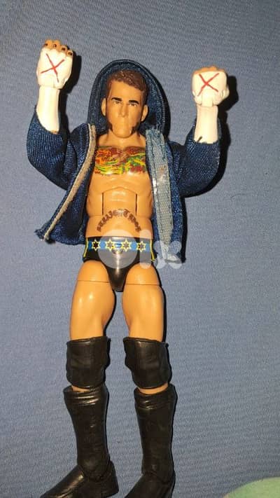 WWE Action Figures (CM Punk, Seth Rollins, AJ Styles, Edge)